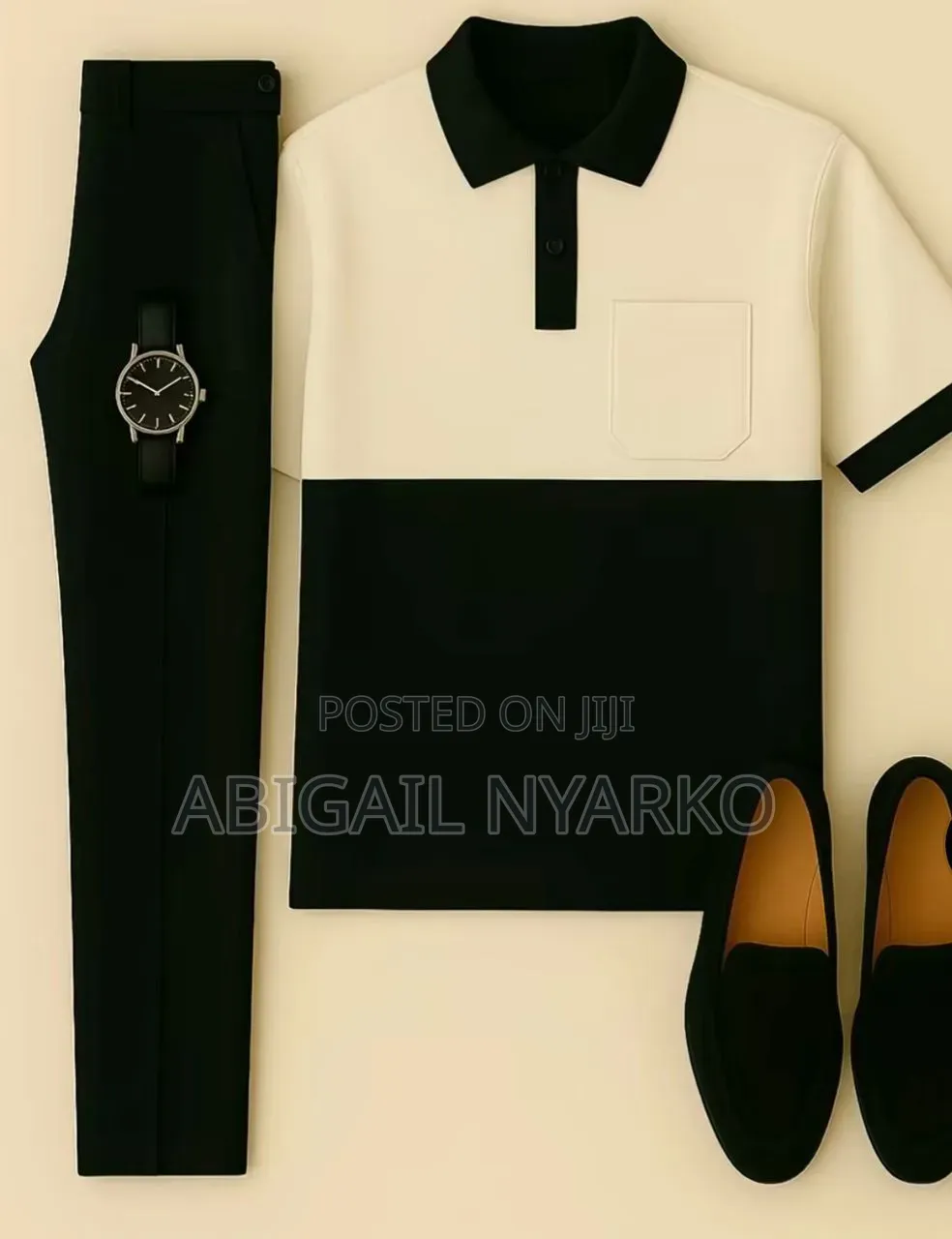​Executive Tailored Kaftans Two-Piece African Wear Sets