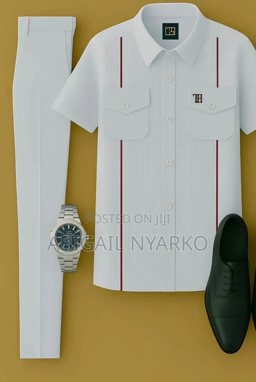 ​Executive Tailored Kaftans Two-Piece African Wear Sets