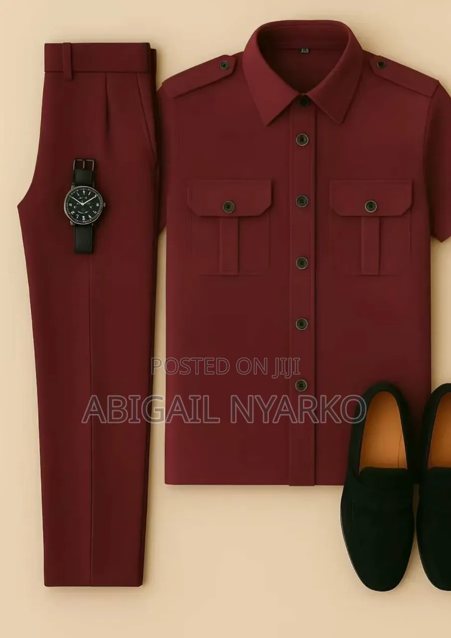​Executive Tailored Kaftans Two-Piece African Wear Sets