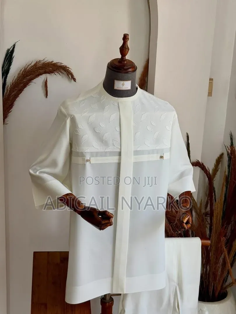 ​Executive Tailored Kaftans Two-Piece African Wear Sets
