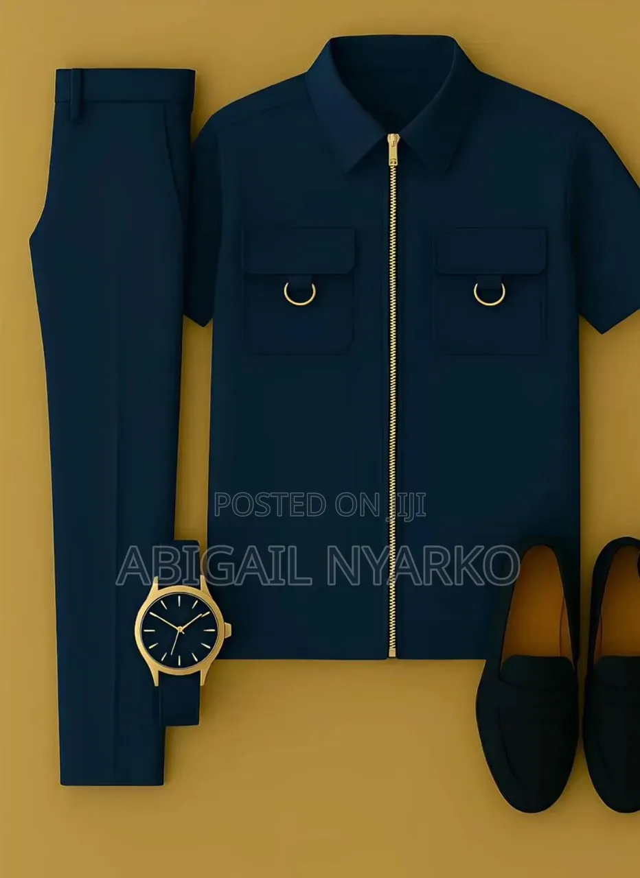 ​Executive Tailored Kaftans Two-Piece African Wear Sets