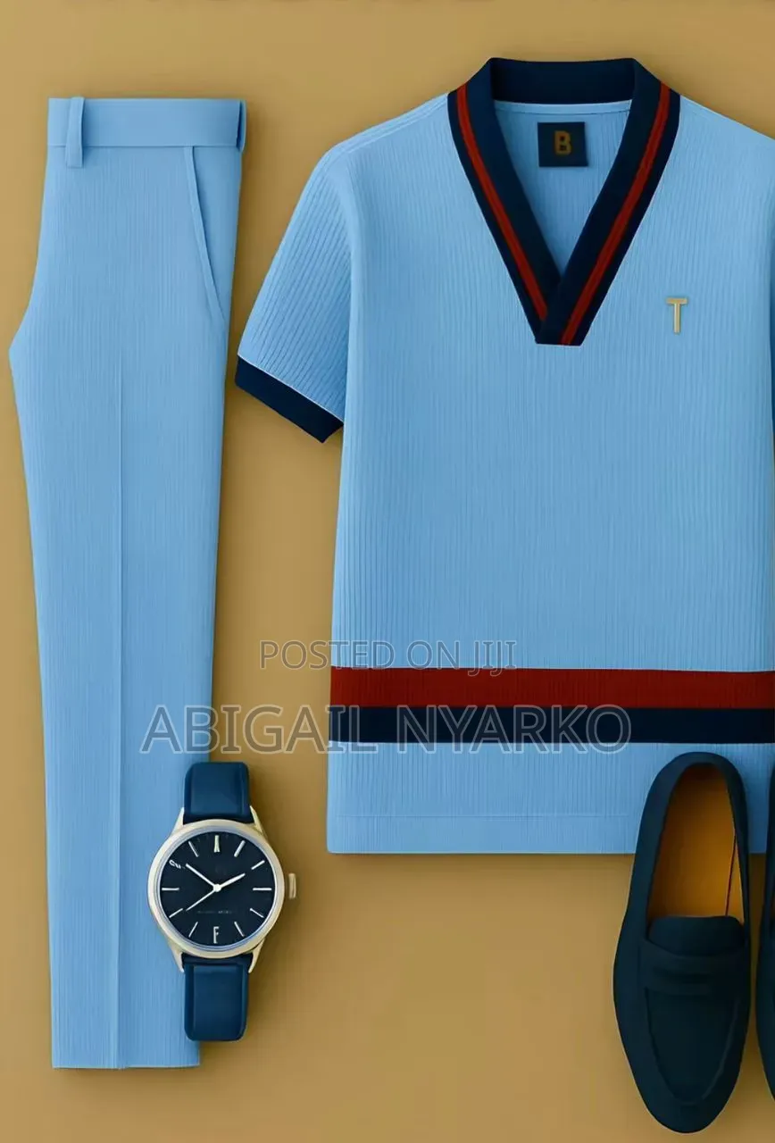 ​Executive Tailored Kaftans Two-Piece African Wear Sets