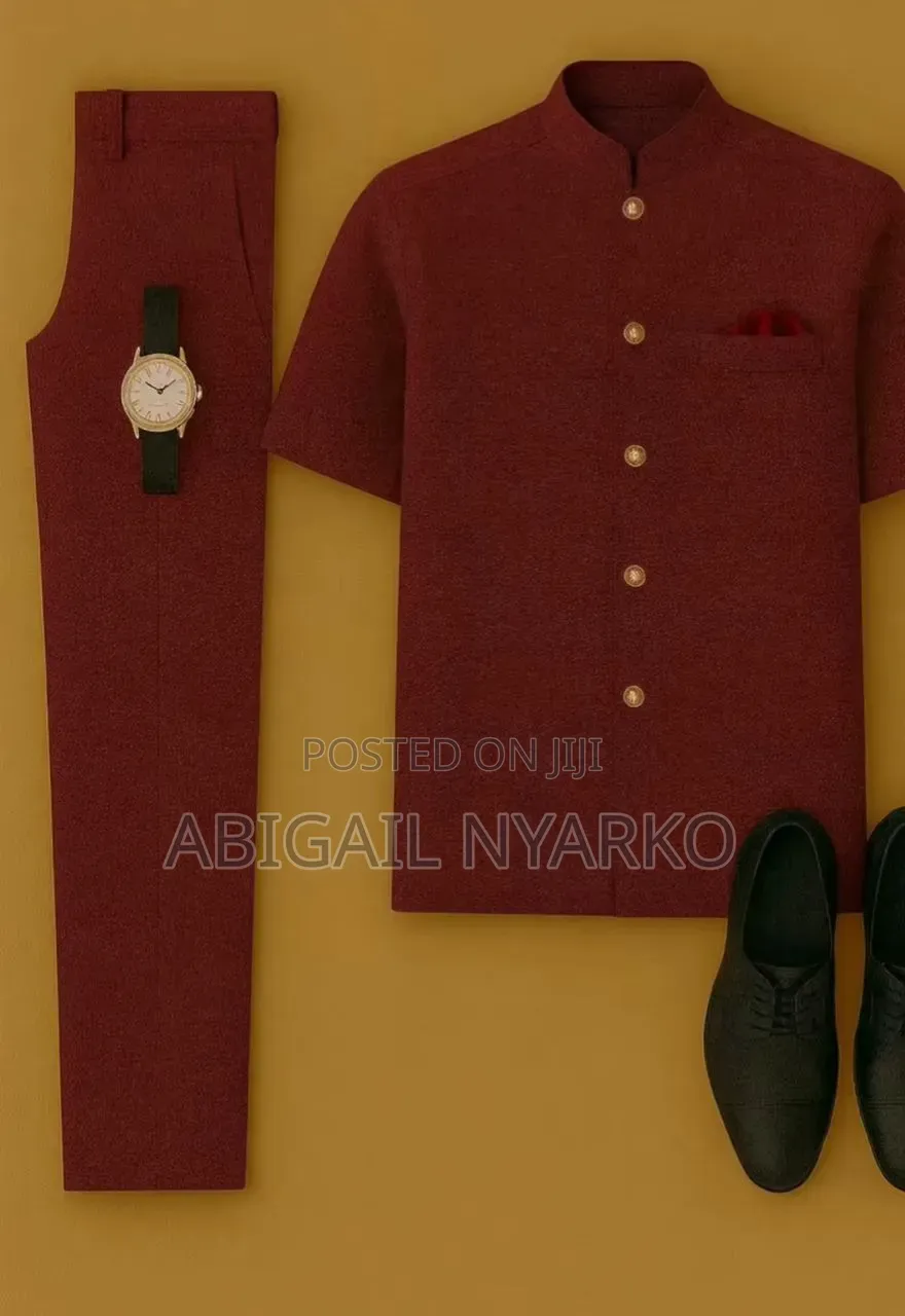 ​Executive Tailored Kaftans Two-Piece African Wear Sets