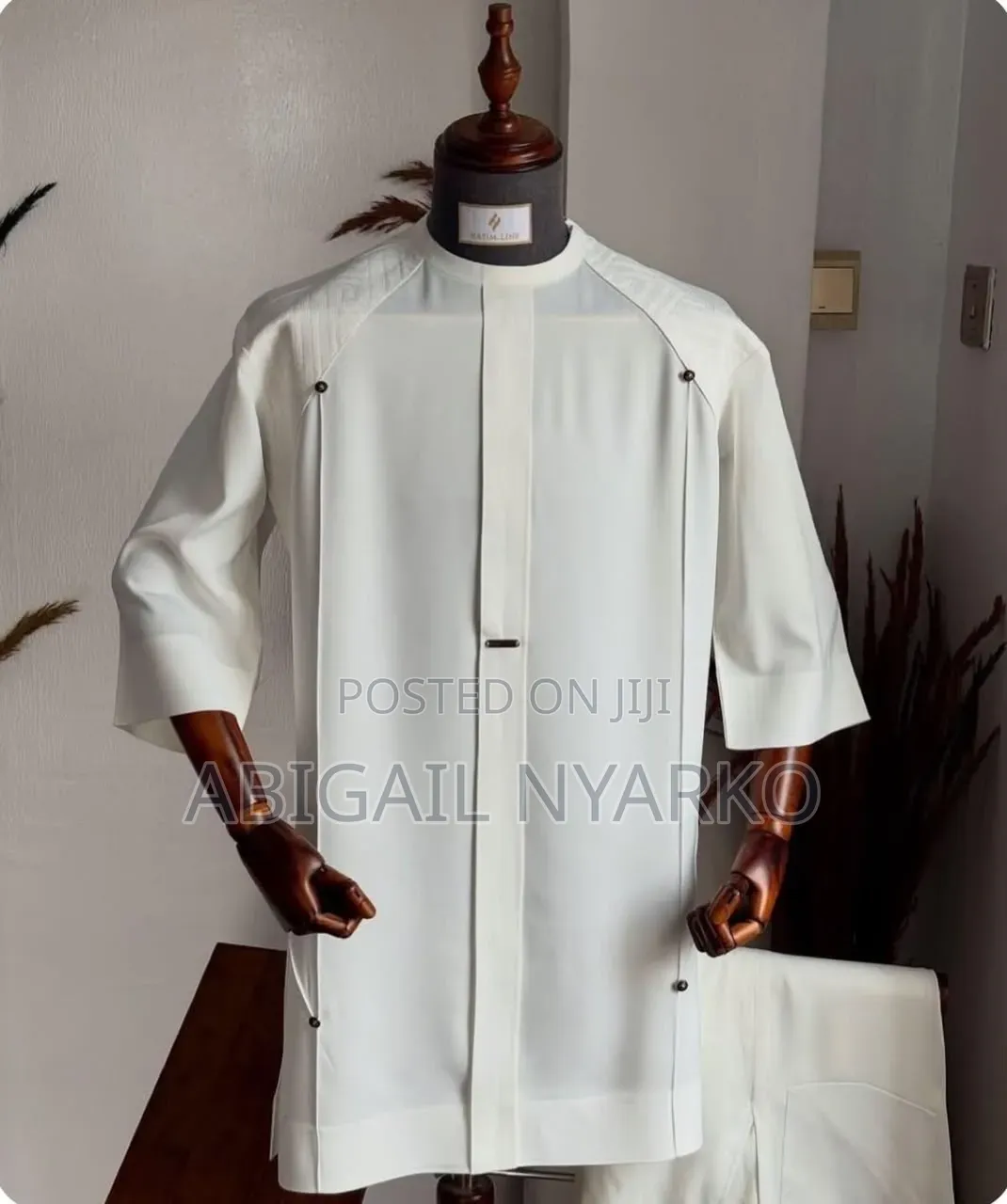 ​Executive Tailored Kaftans Two-Piece African Wear Sets