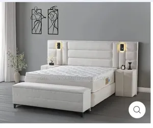 Queen Size Bed Frame and Mattress and Side Drawer Available