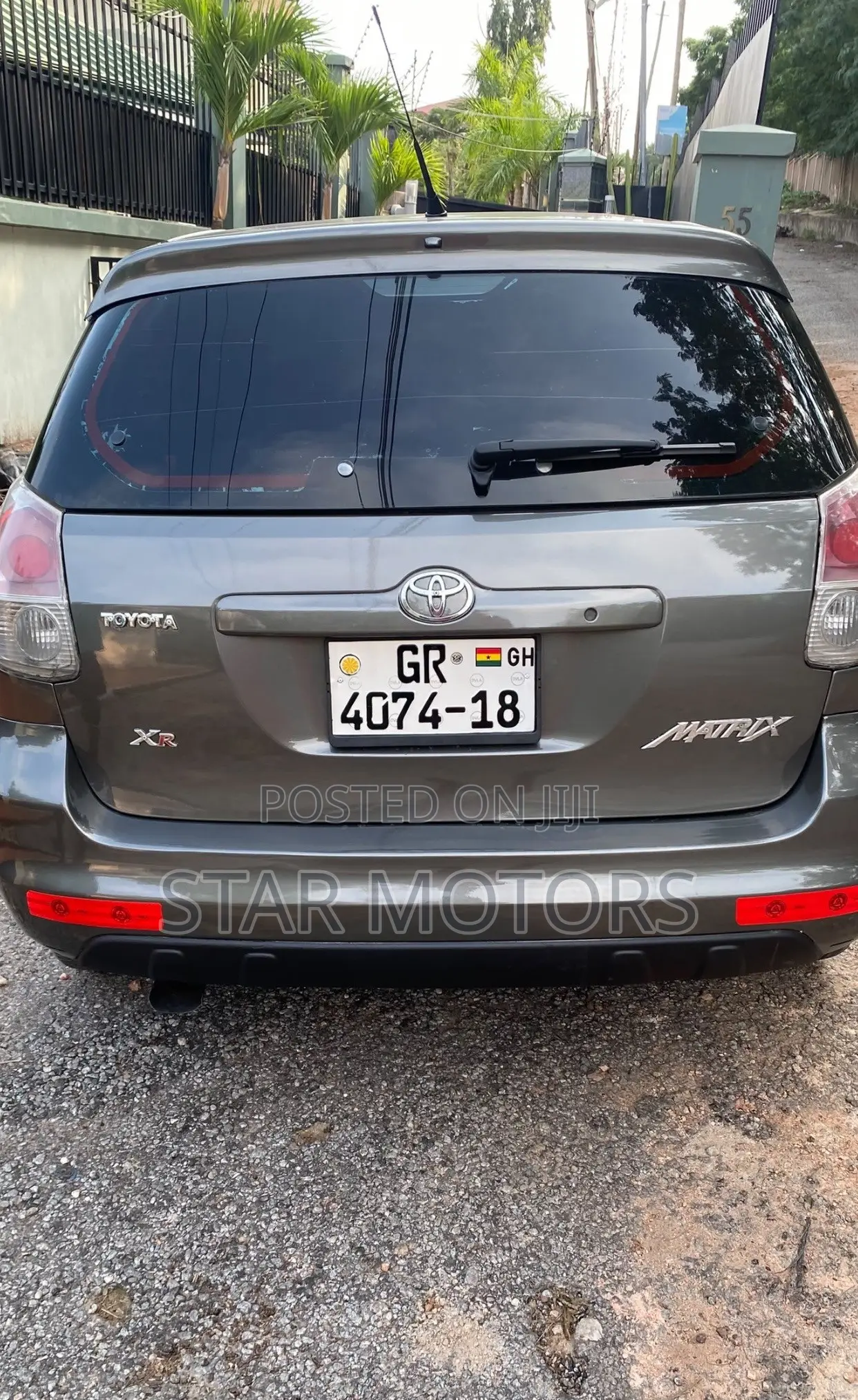 Toyota Matrix XR Hatchback FWD (1.8L 4cyl 4A) 2008 Gray