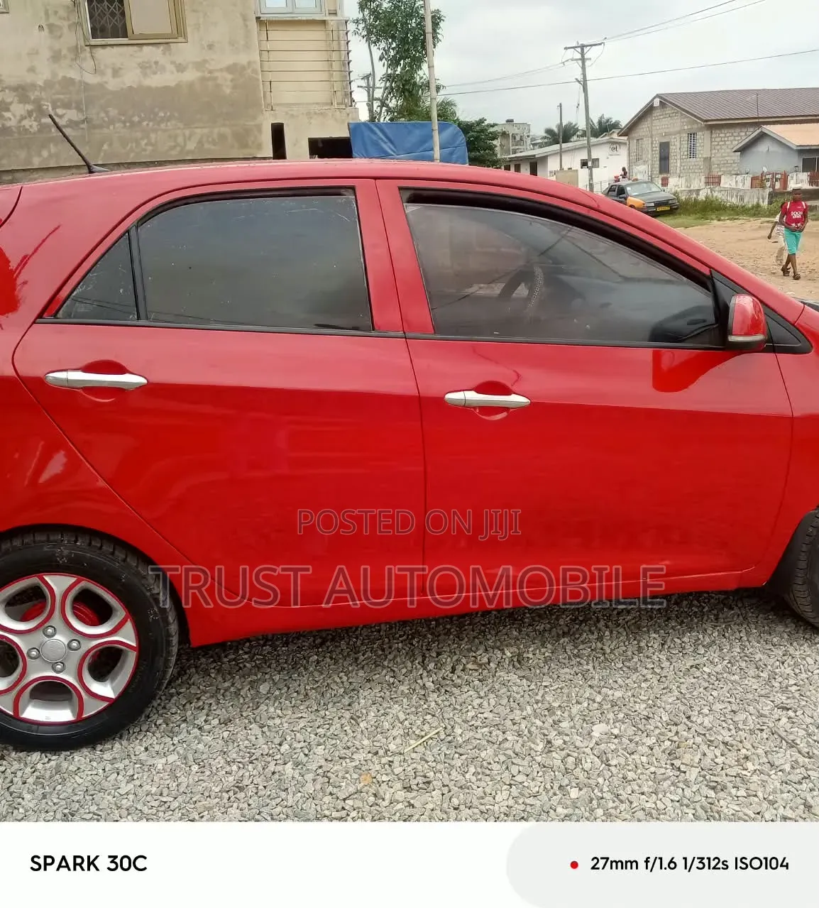 Kia Morning 2012 Red