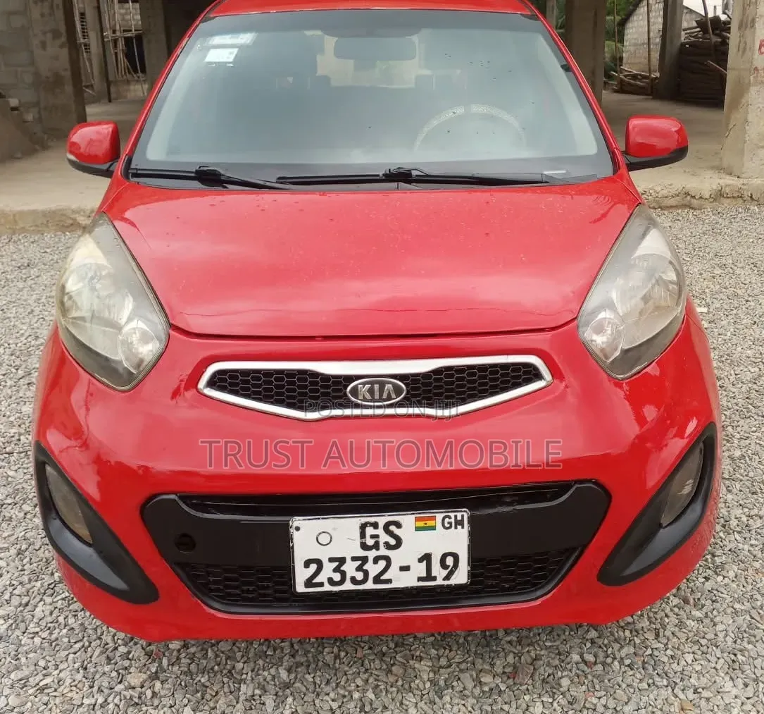 Kia Morning 2012 Red