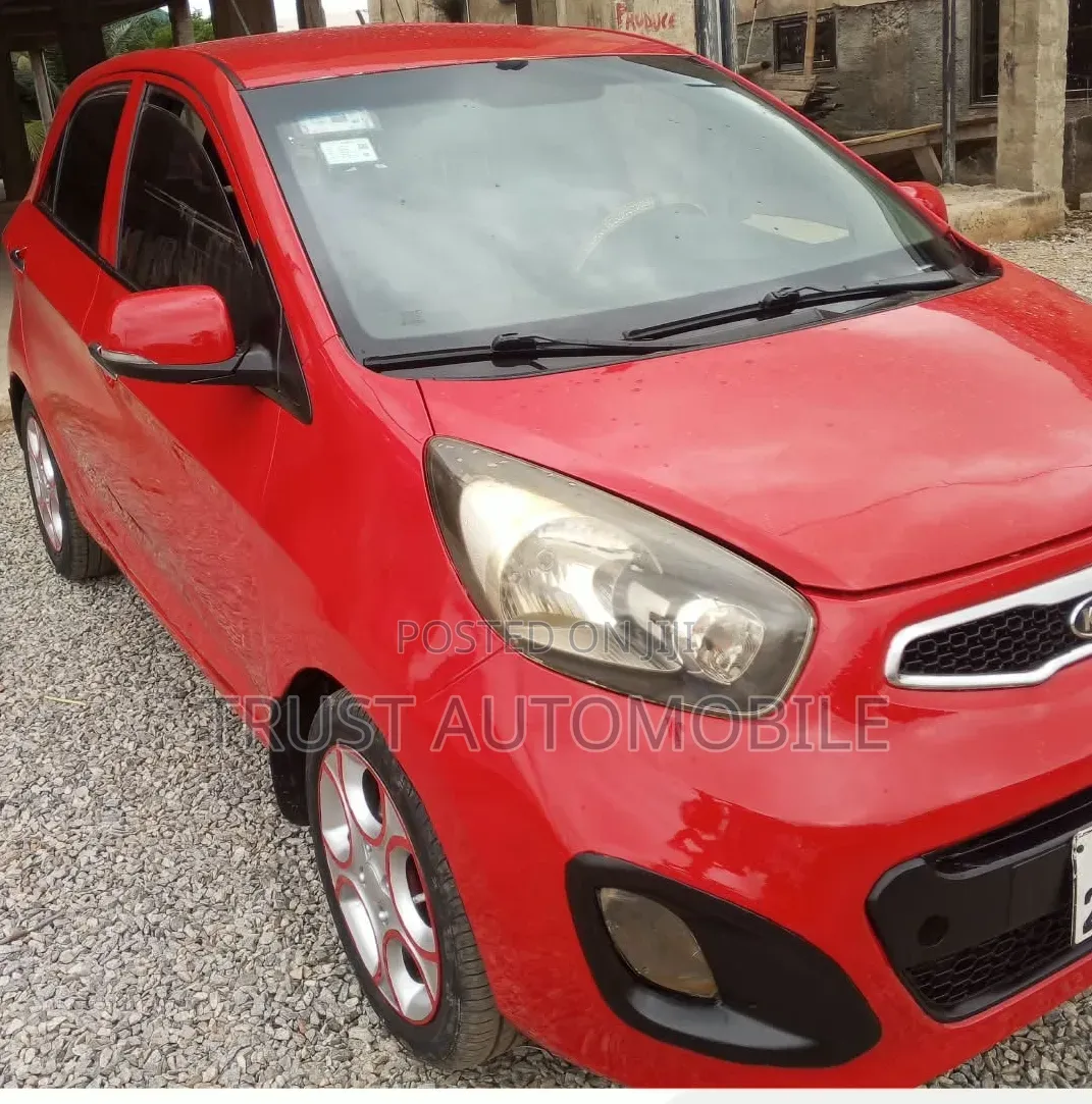 Kia Morning 2012 Red