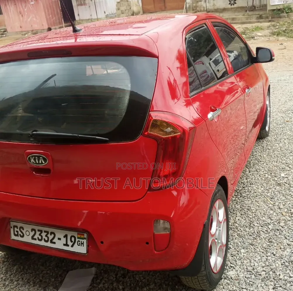 Kia Morning 2012 Red