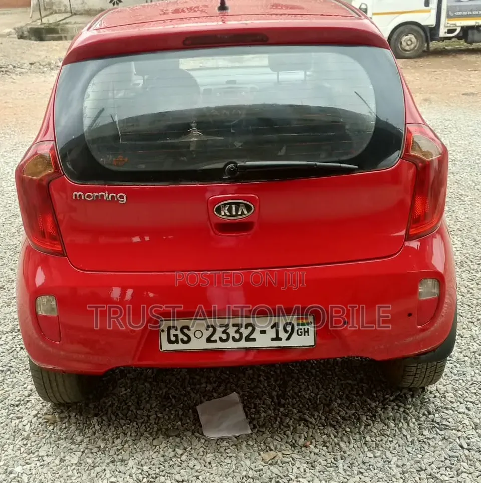 Kia Morning 2012 Red