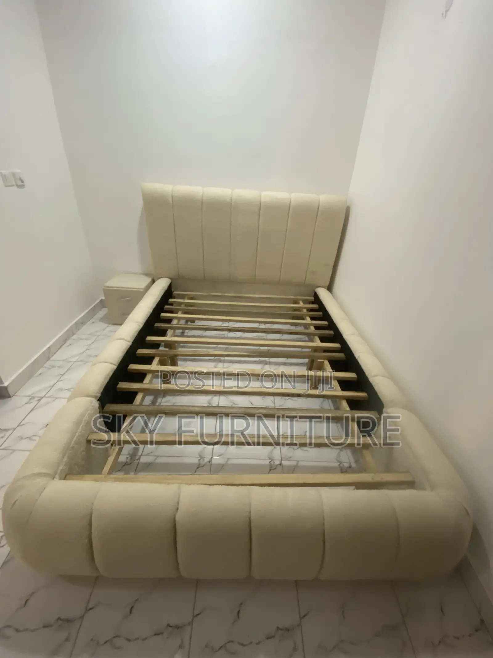Humble Haven Double Bed Fram With Side Drawer