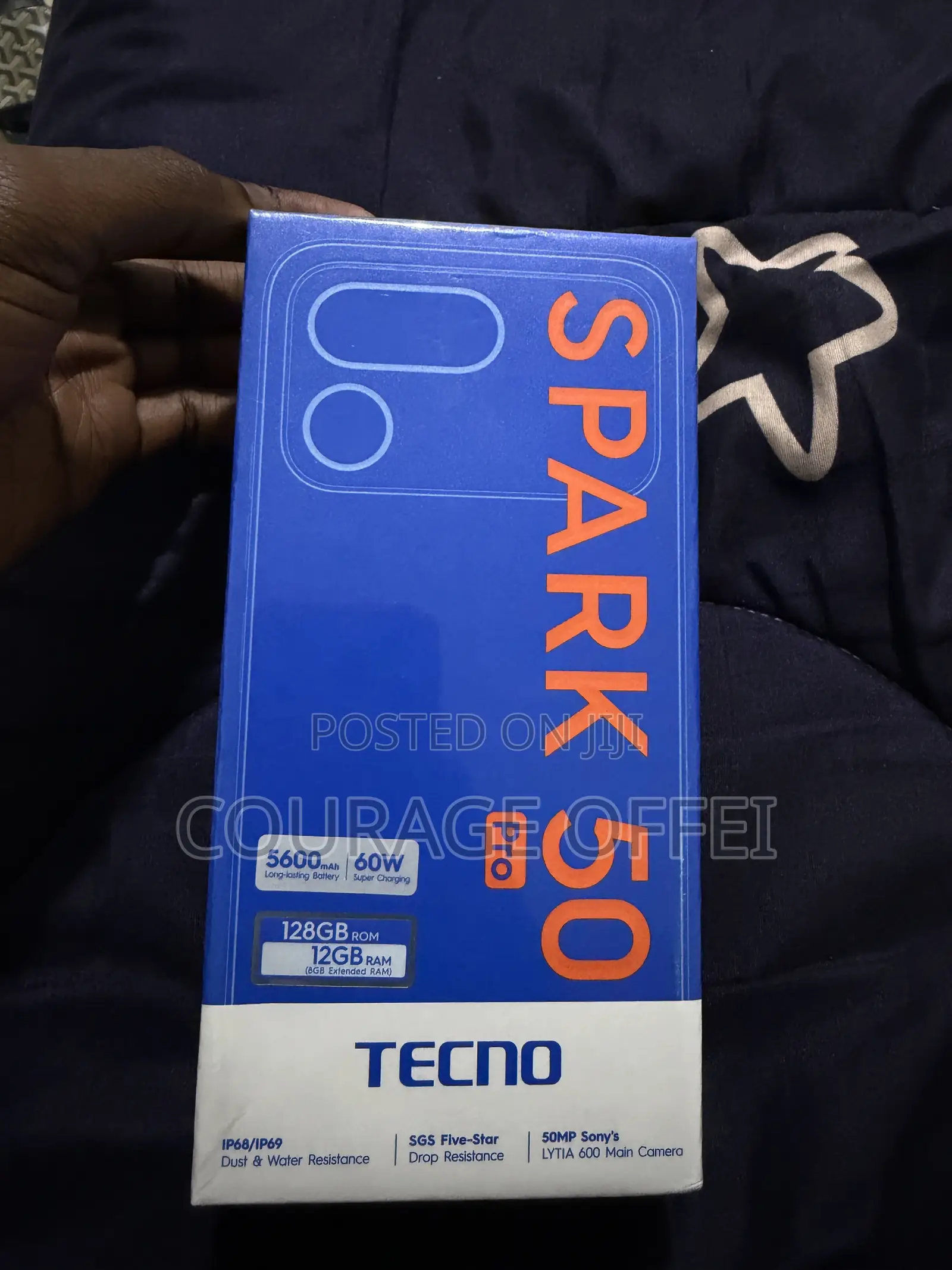 New Tecno Spark 50 Pro 256 GB Blue
