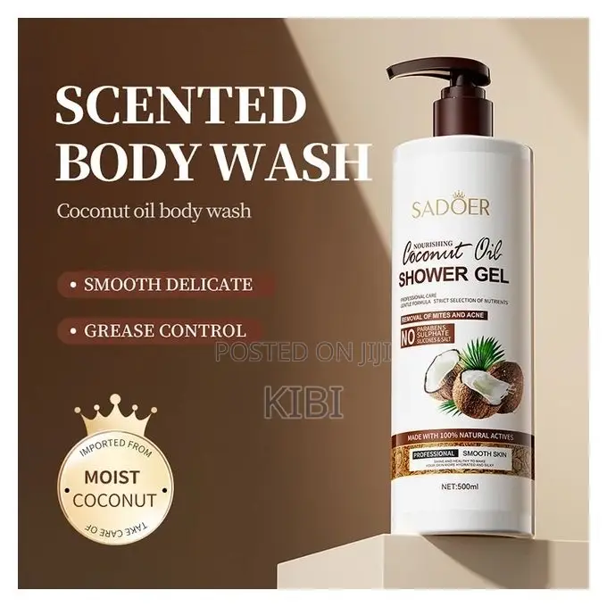 SADOER Nourishing Coconut Oil Shower Gel