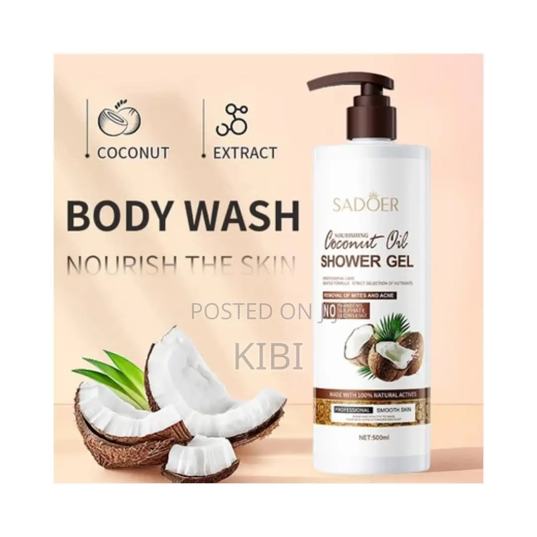 SADOER Nourishing Coconut Oil Shower Gel