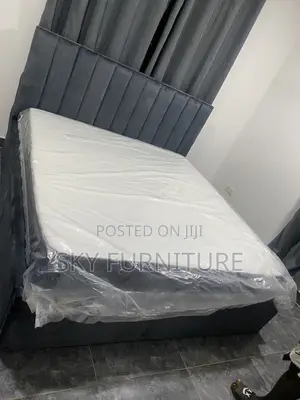 Line Line Queen Size Bed Frame With Mattress
