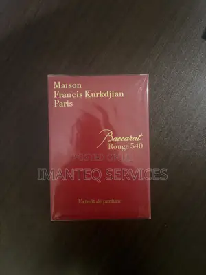 Maison Francis Kurkdjian Paris Bacarrat Rouge 540 Extrait De Parfum
