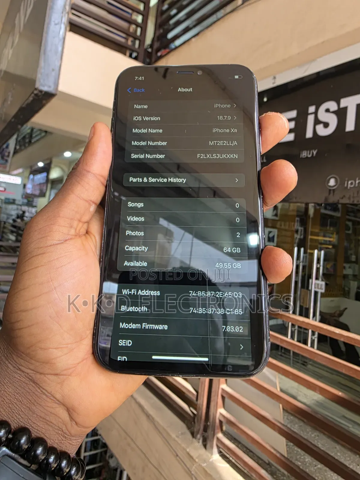 Apple iPhone XR 64 GB Black