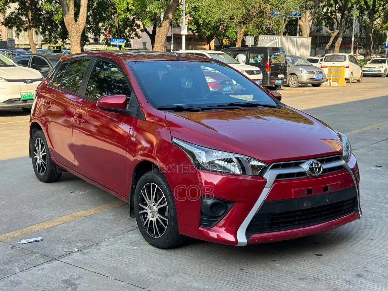 Toyota Yaris 2016 Red