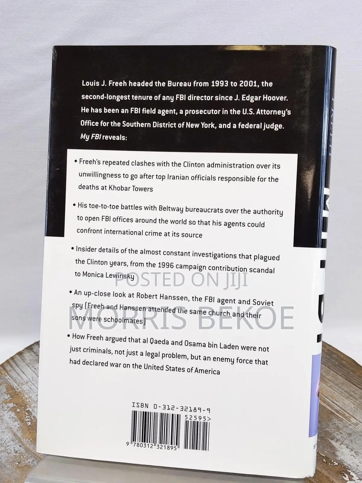 My FBI: Fighting the War on Terror by Louis Freeh 2005 Hardcover Book