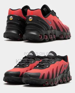 Nike Air Max Dn8 in Black, University Red