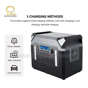 3000W Portable Solar Power Station – Powerful Backup Generator