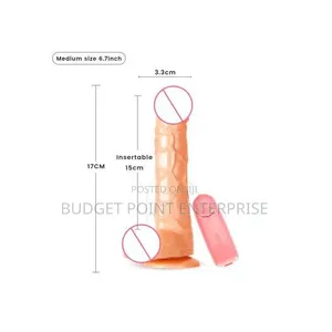 6 Inches Realistic Dildo Vibrator AA Battery