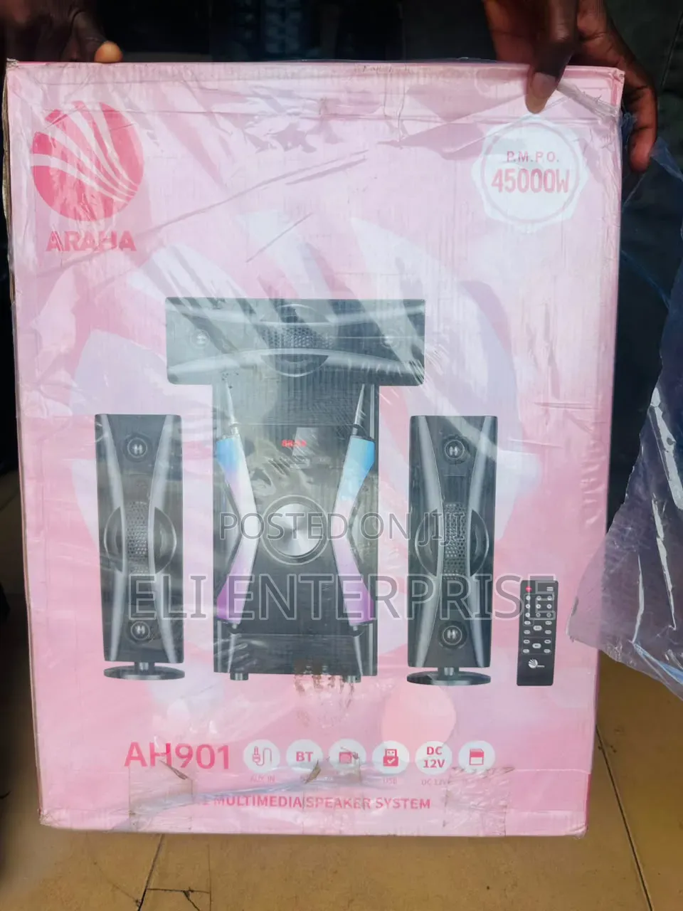 ARAHA AH901 3.1 Channel Multimedia Speaker System,