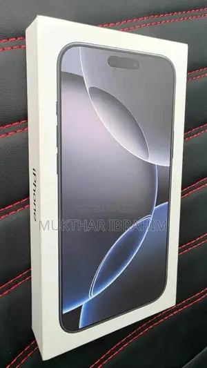 New Apple iPhone 16 Pro Max 256 GB Black