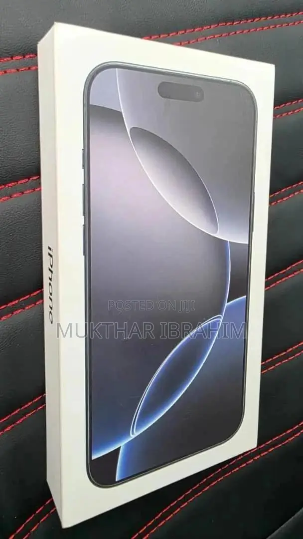 New Apple iPhone 16 Pro Max 256 GB Black