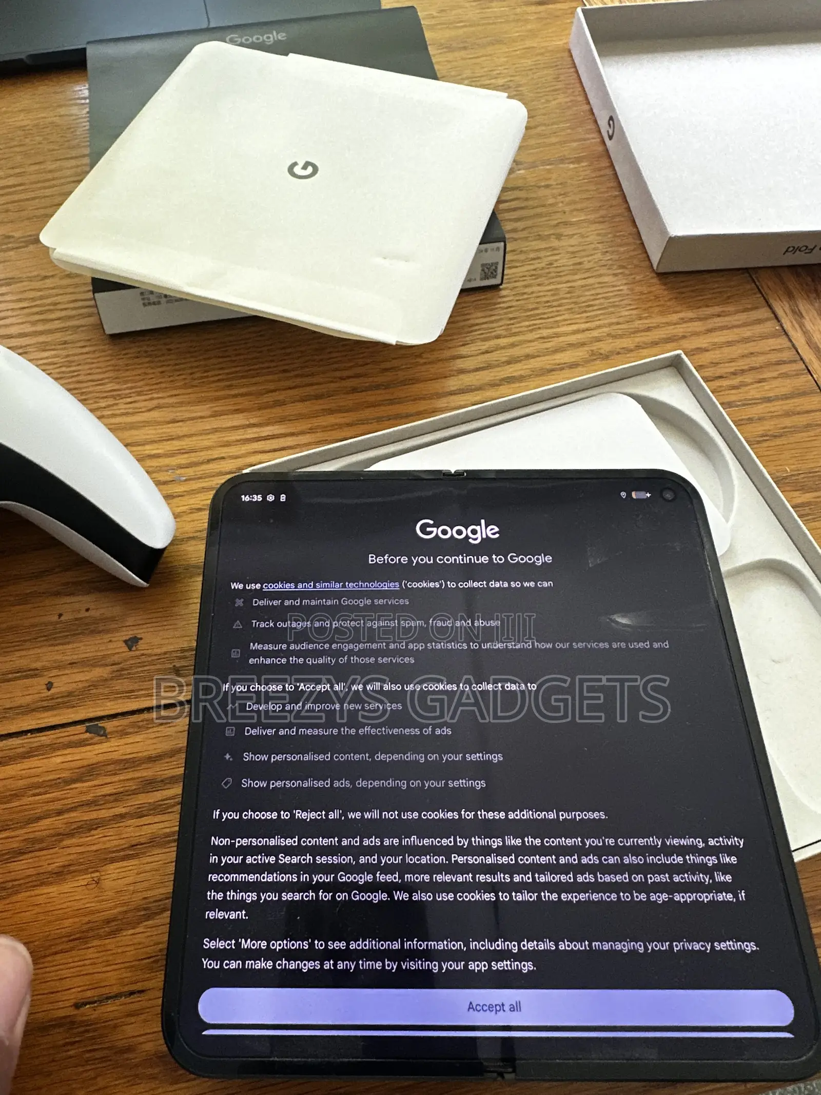 Google Pixel 9 Pro Fold 256 GB Black
