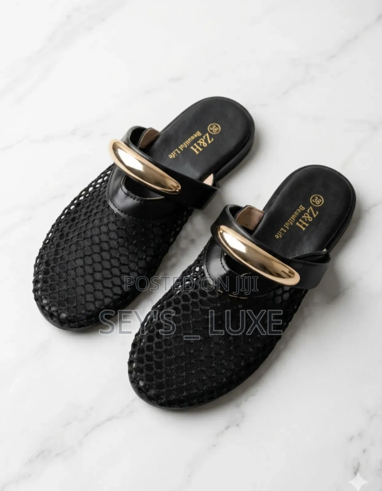 Mesh Mule Slides