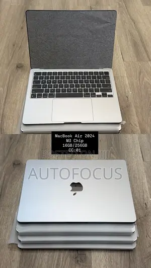 New Laptop Apple MacBook Air 2024 M3 16GB Apple M3 SSD 256GB
