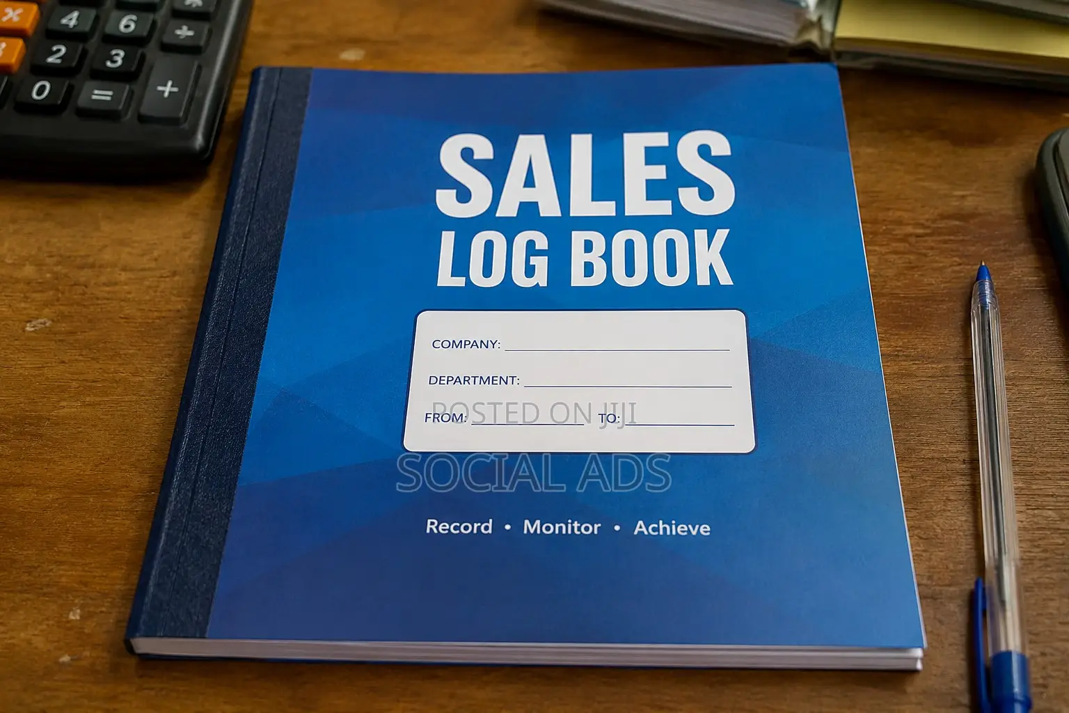 Sales Log Book
