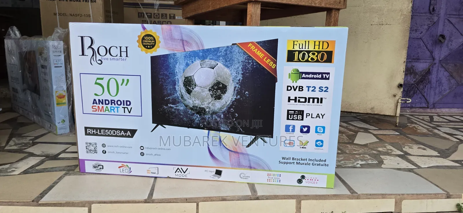 Roch 50" Smart Android TV
