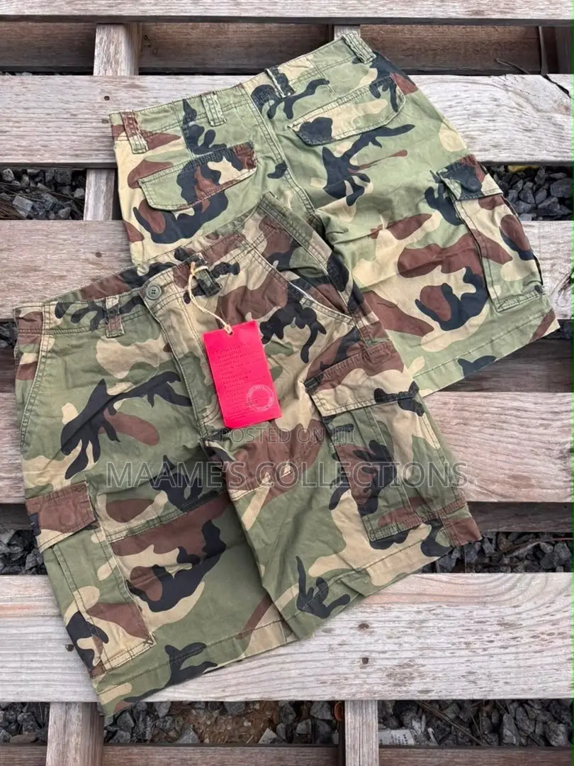 Men’s Premium Cargo Shorts – Stylish Comfortable