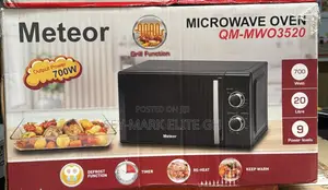 20L Meteor Microwave Oven With Grill