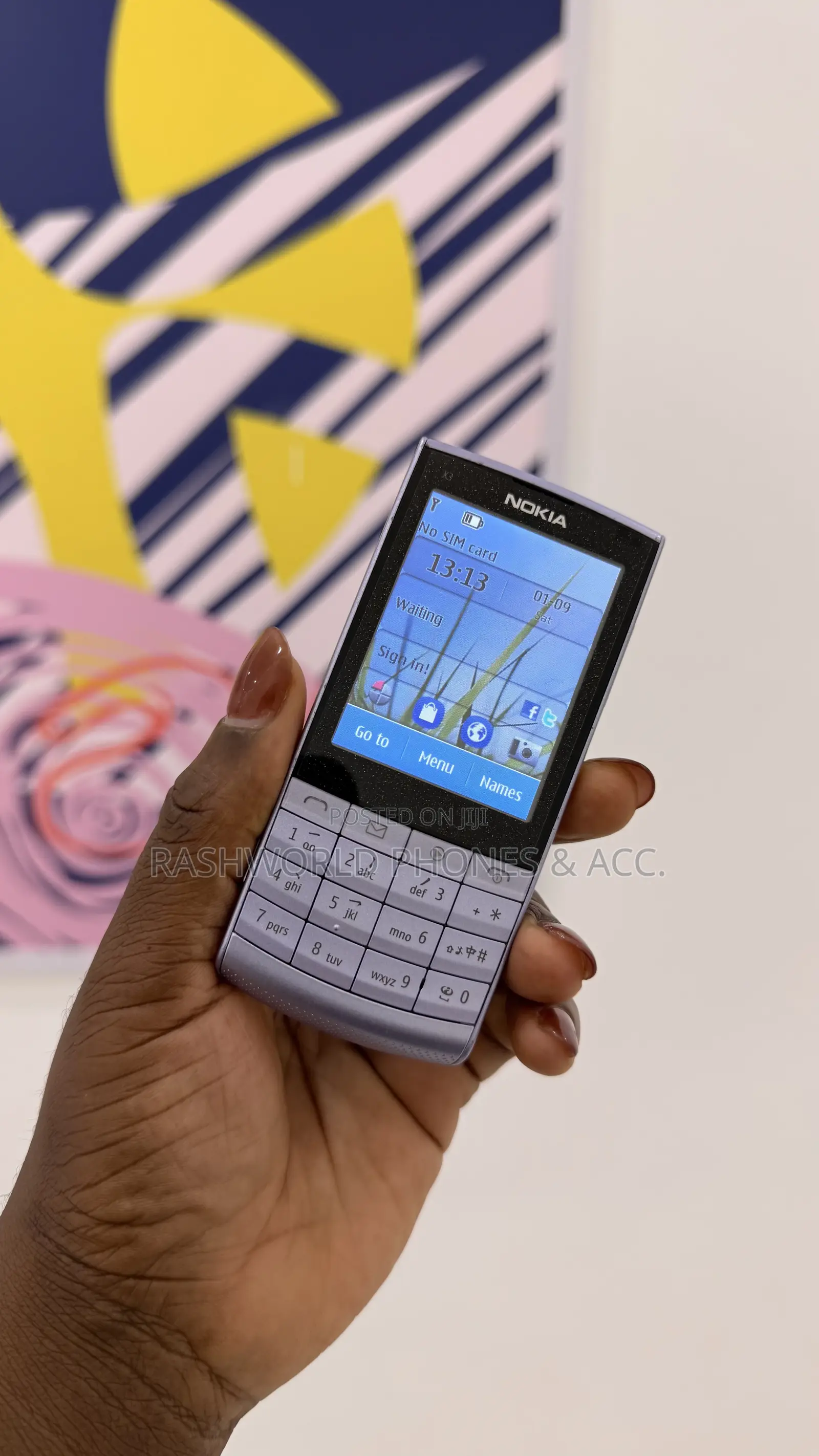 Nokia X3-02 Touch and Type Purple