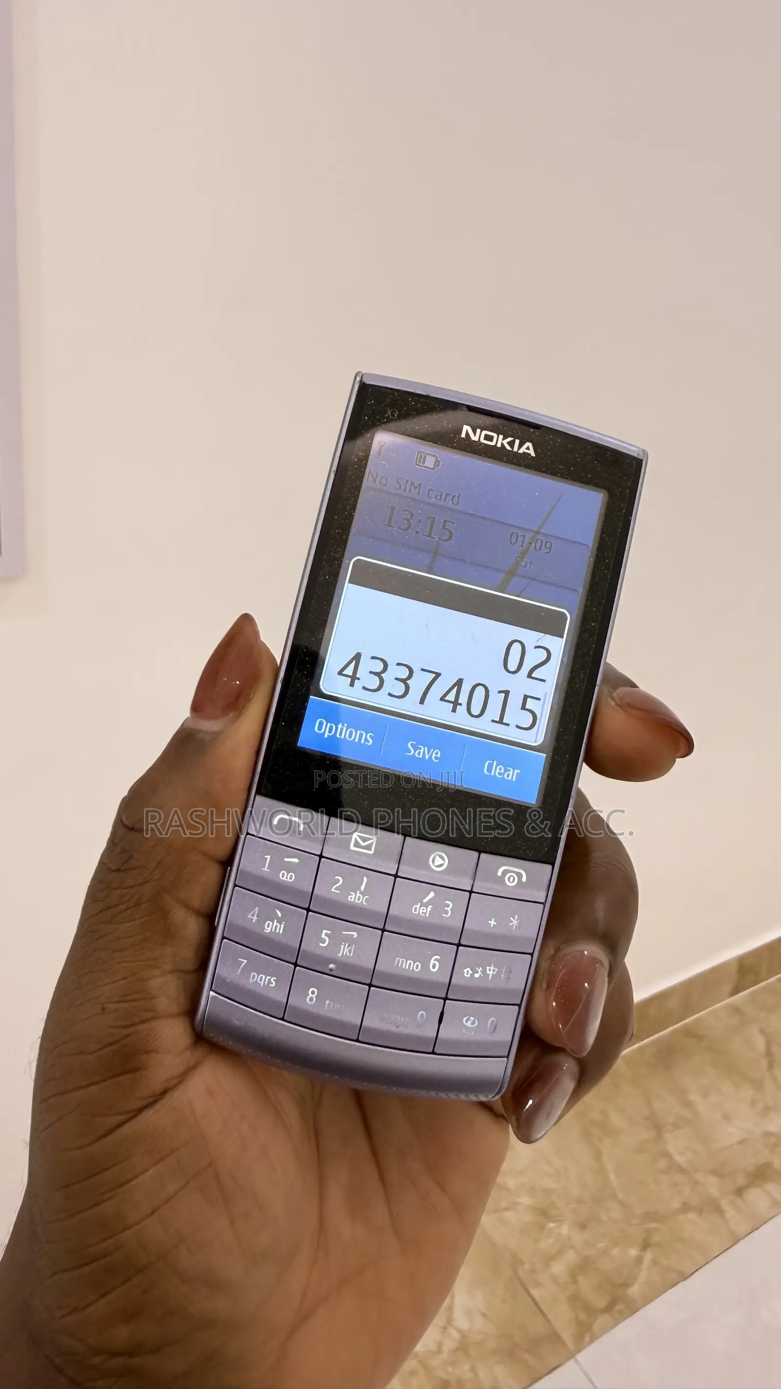 Nokia X3-02 Touch and Type Purple