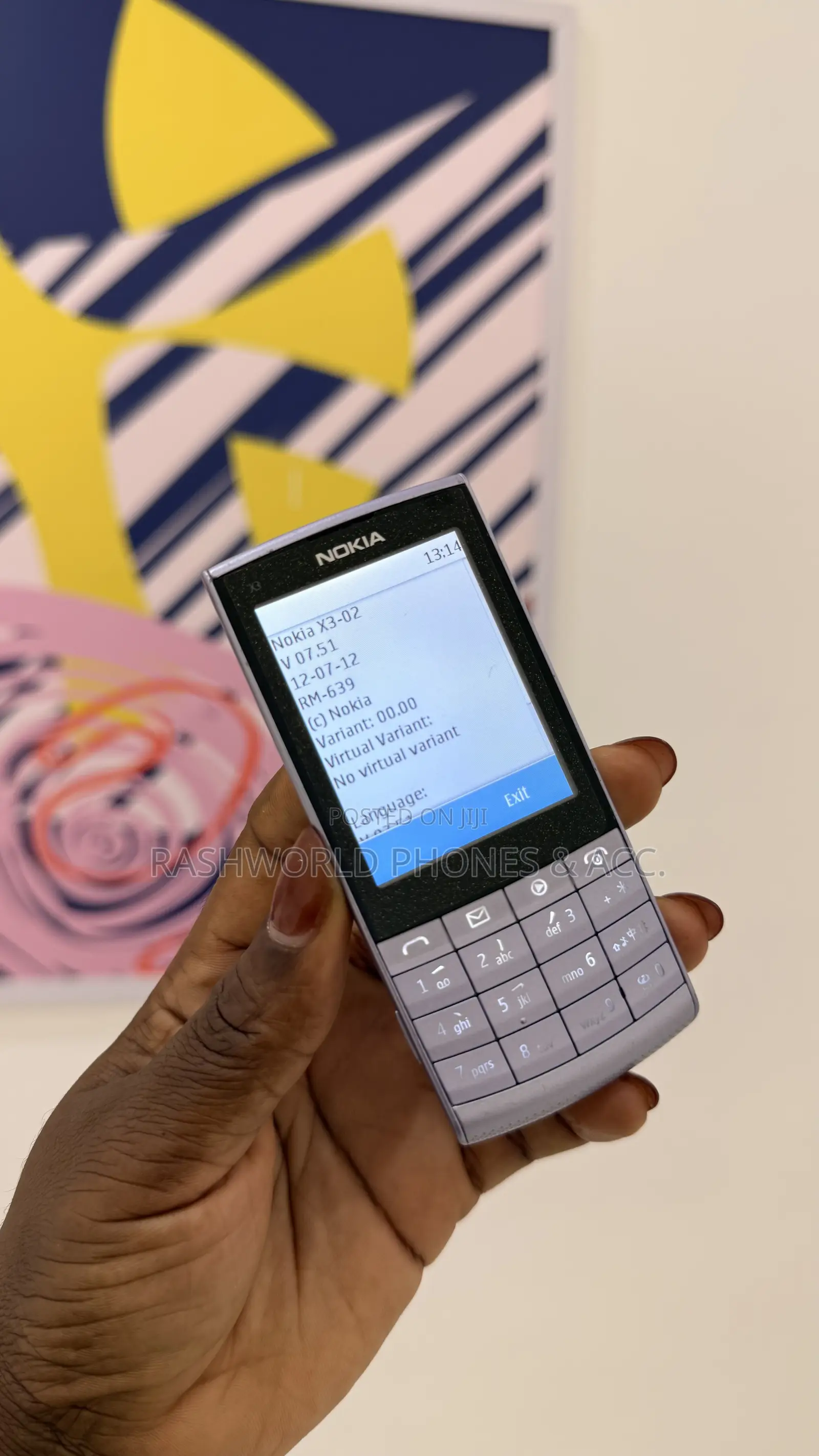 Nokia X3-02 Touch and Type Purple