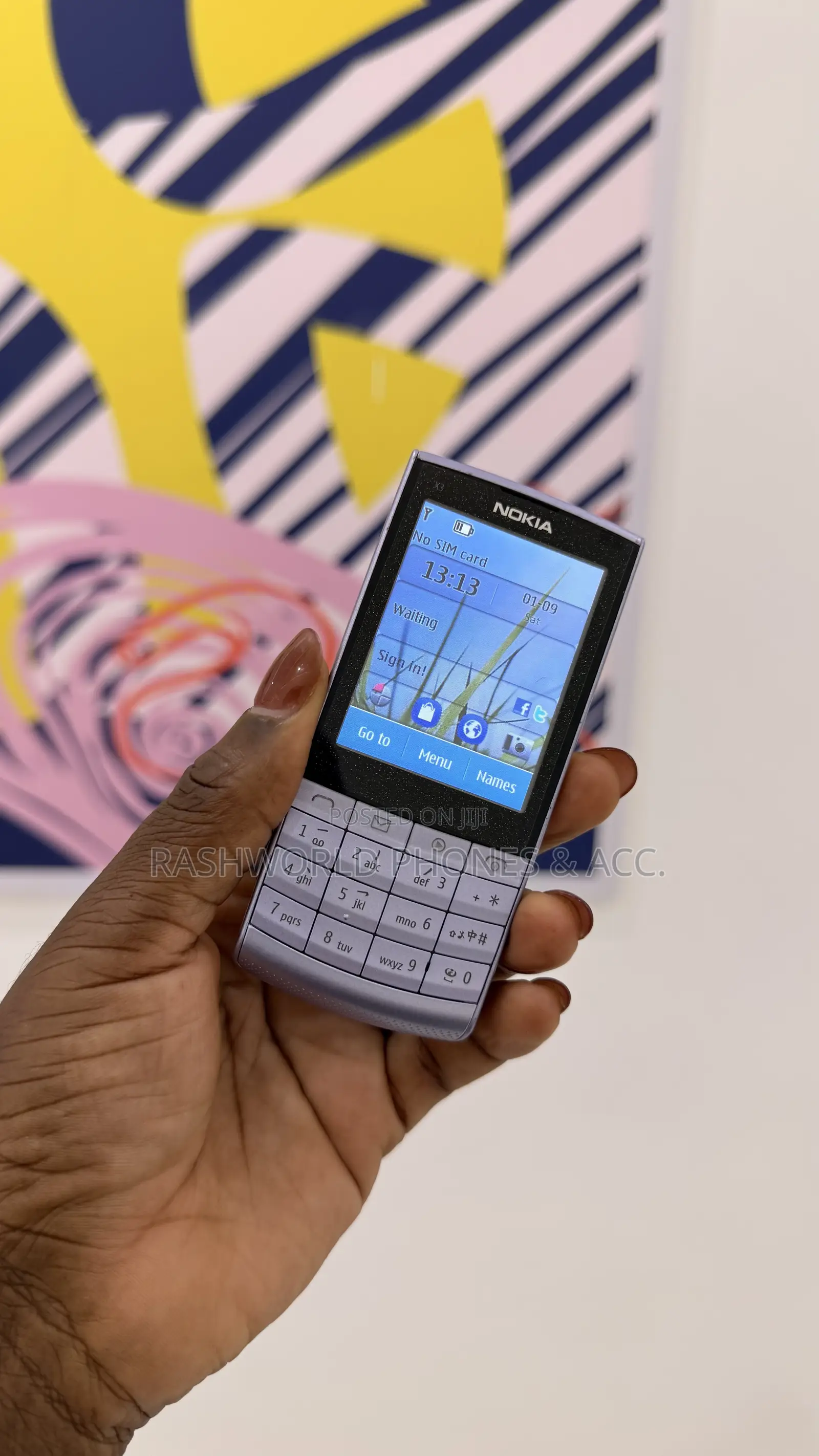 Nokia X3-02 Touch and Type Purple