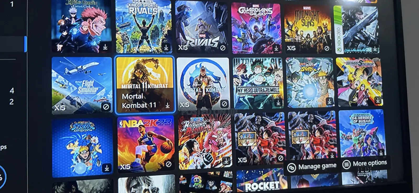Xbox One With 1 Controller With Over 70 Games Uk Use