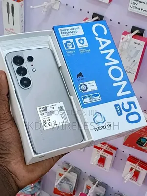 New Tecno Camon 50 Pro 256 GB Black