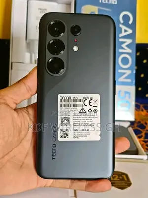 New Tecno Camon 50 Pro 256 GB Black
