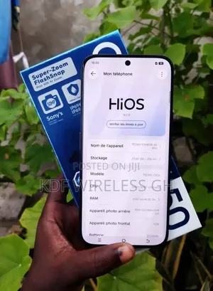 New Tecno Camon 50 Pro 256 GB Black