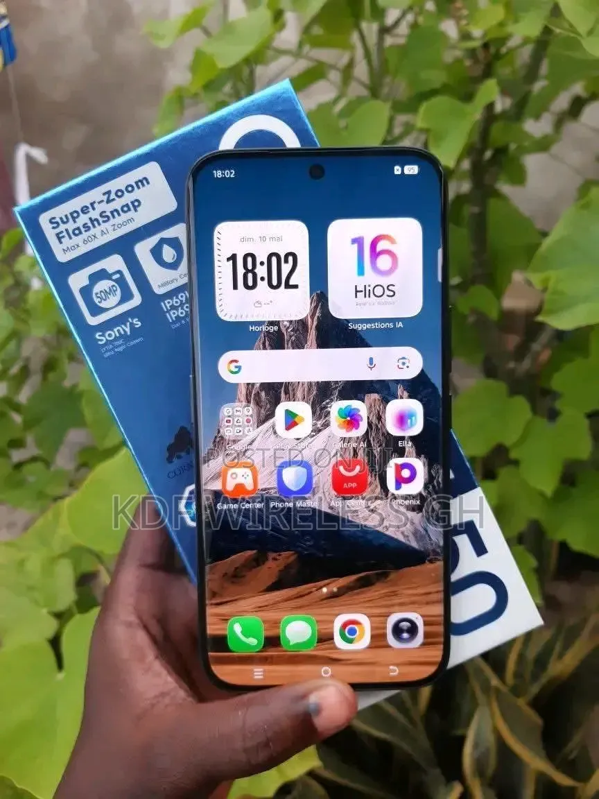 New Tecno Camon 50 Pro 256 GB Black
