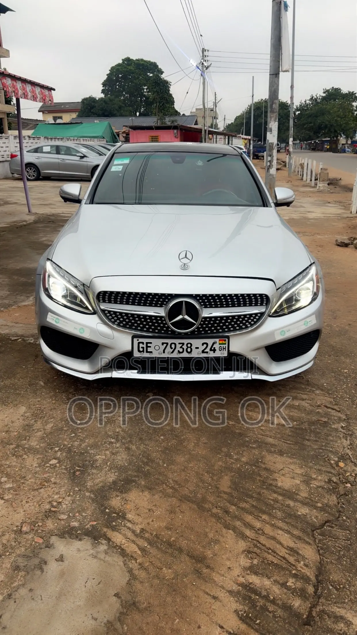 Mercedes-Benz C300 Sport 4Matic Sedan AWD (2.0L 4cyll 7A) 2016 Gray