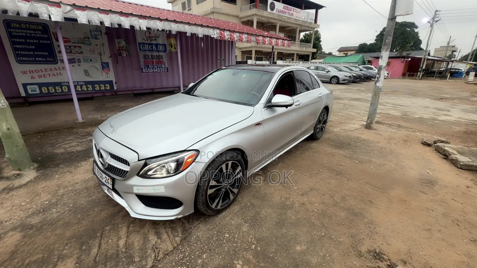 Mercedes-Benz C300 Sport 4Matic Sedan AWD (2.0L 4cyll 7A) 2016 Gray