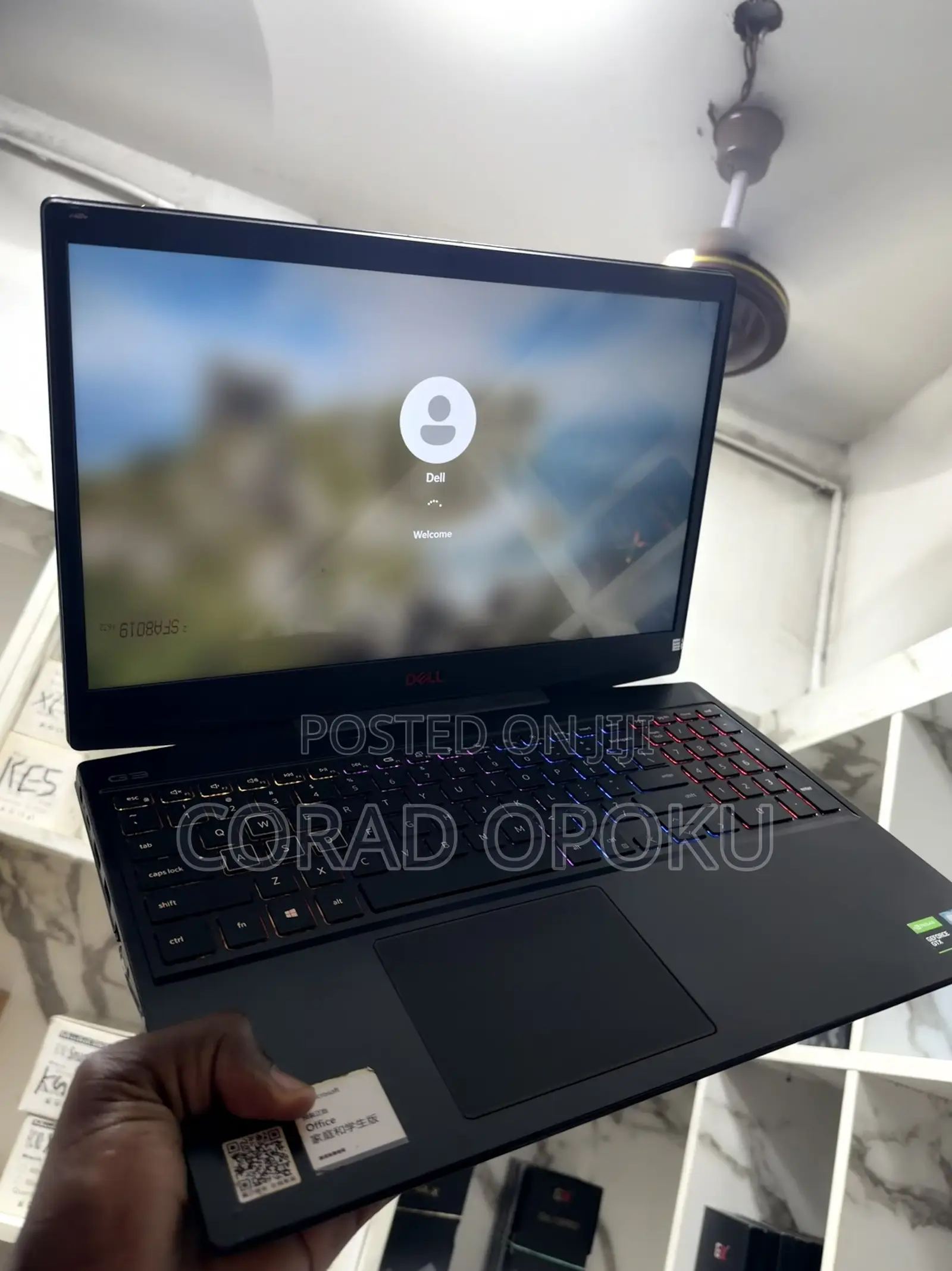 Laptop Dell G3 15 3590 16GB Intel Core i7 SSD 512GB