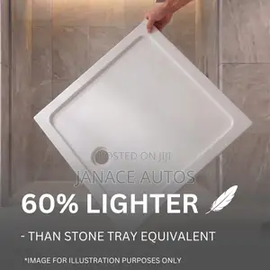 VR Bathrooms 70 X 70 X 45 Square Shower Tray